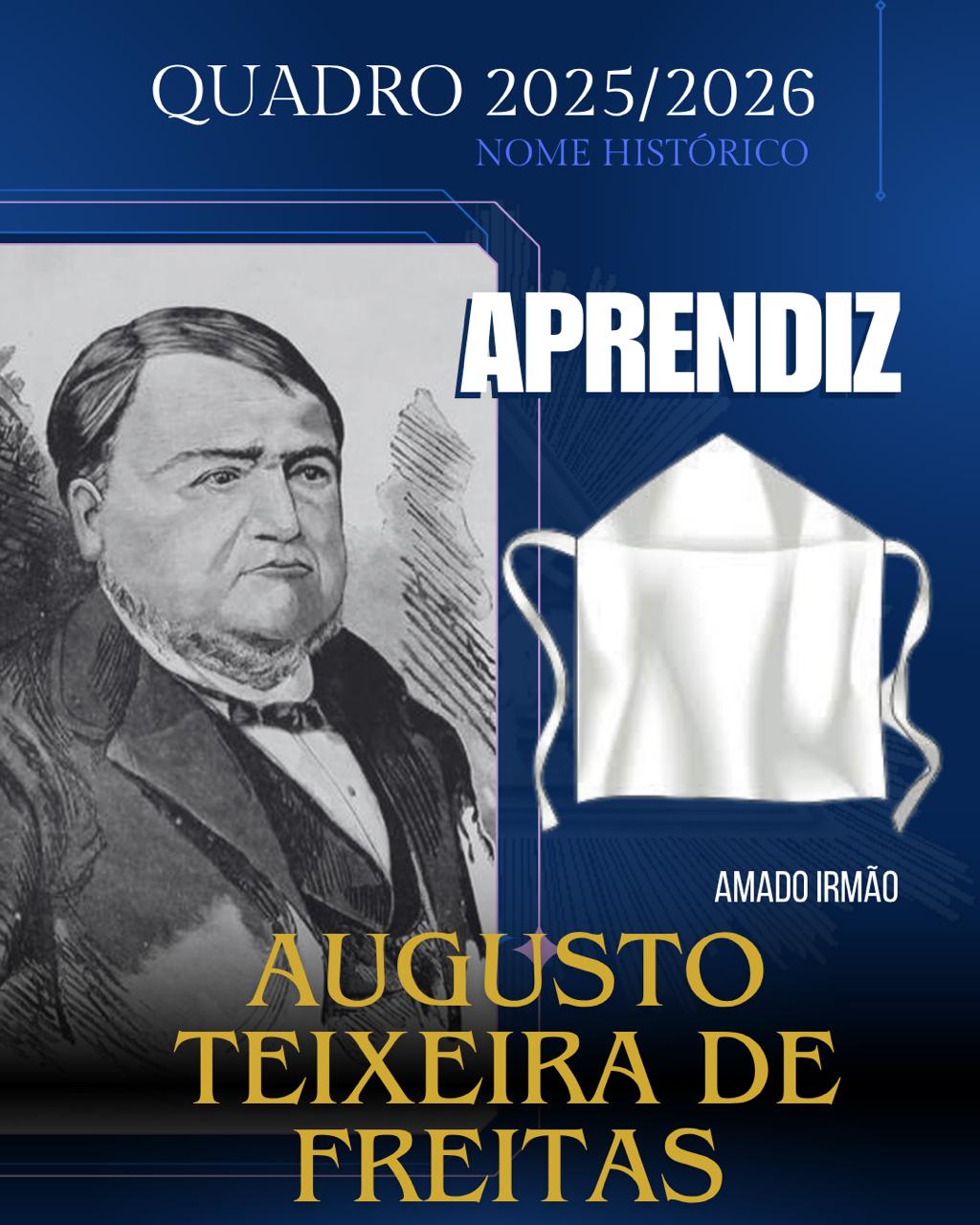 Augusto Teixeira de Freitas — Aprendiz