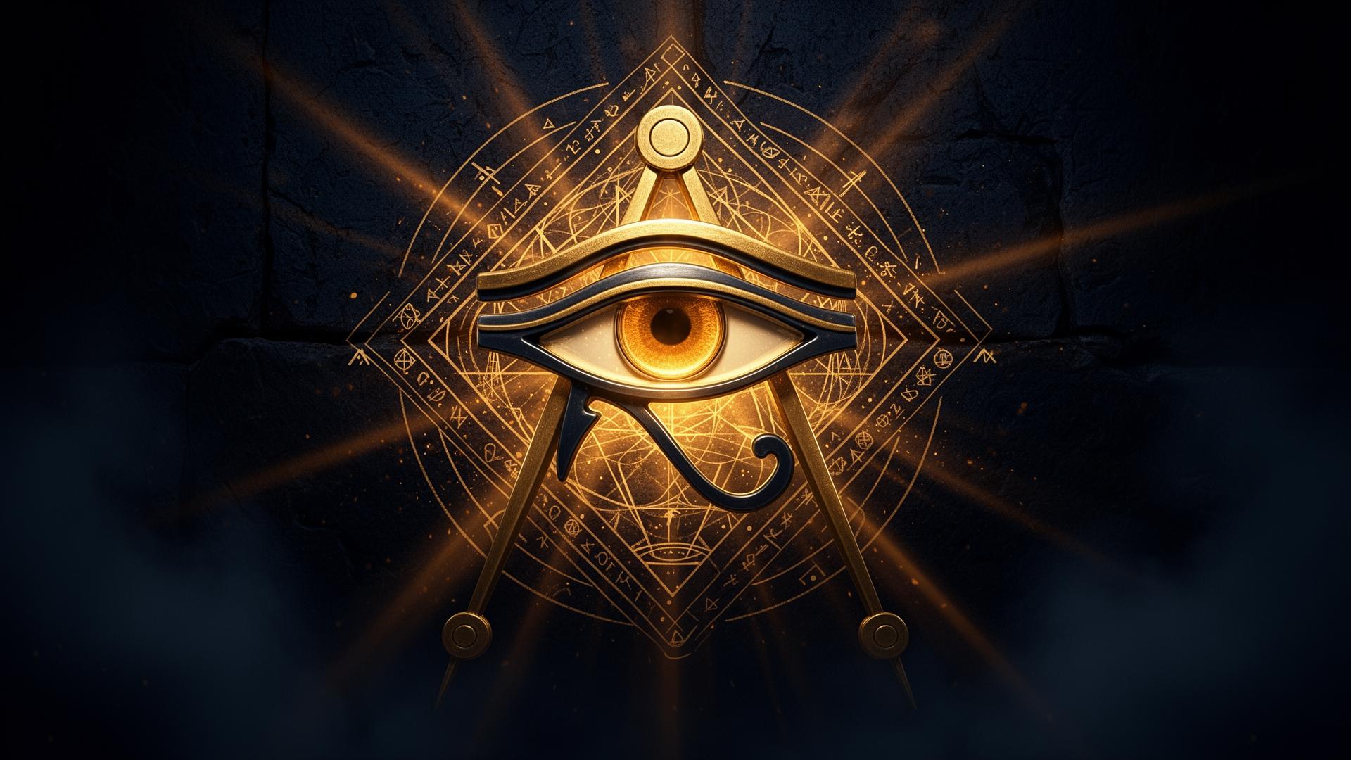 Olho de Hórus — símbolo maçônico