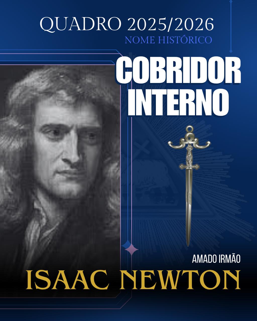 Isaac Newton — Cobridor Interno