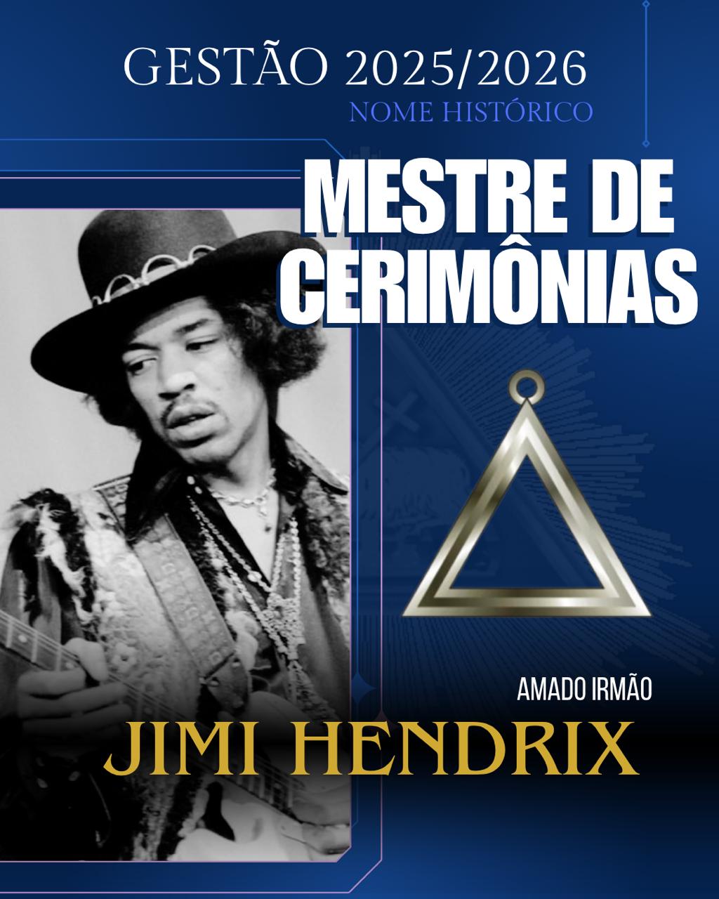 Jimi Hendrix — Mestre de Cerimônias
